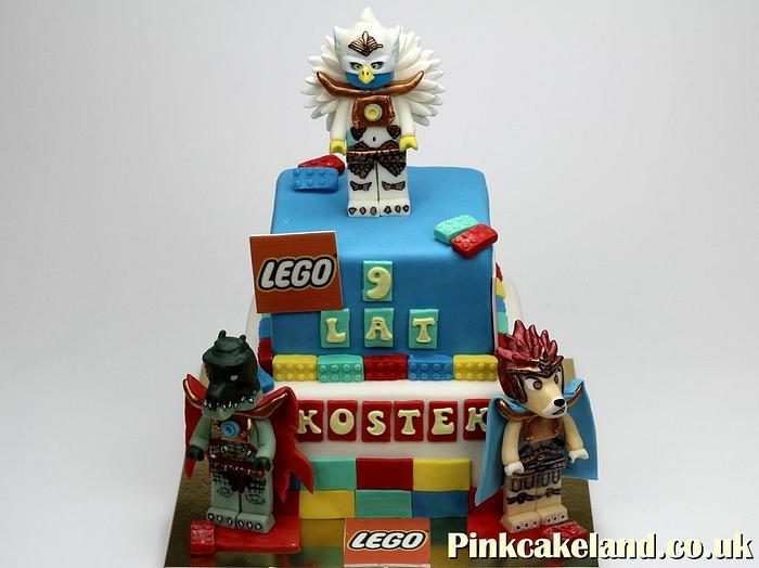 Lego Chima Birthday Cake