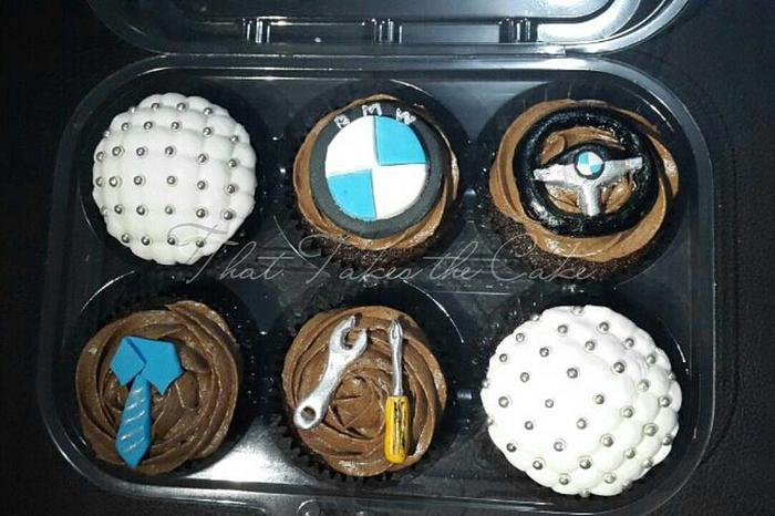 Fathers day cupcakes
