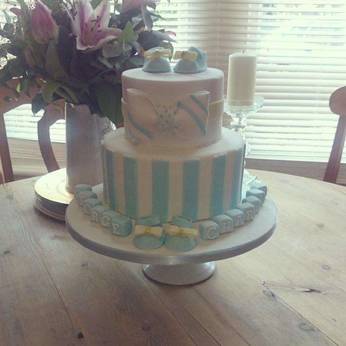 Christening cake with love :)