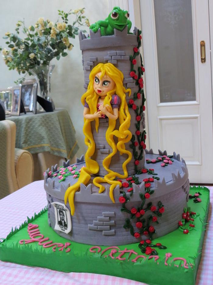 rapunzel in the tower