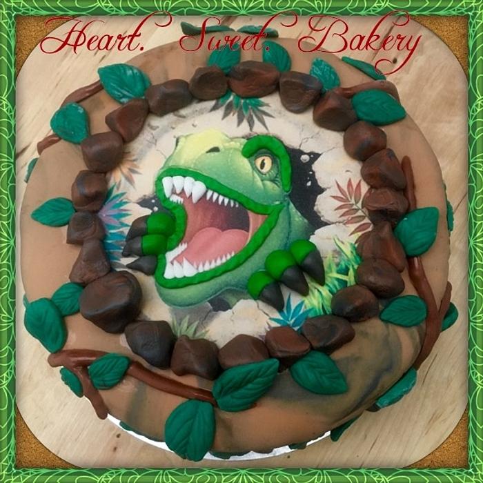Dinosaurus cake