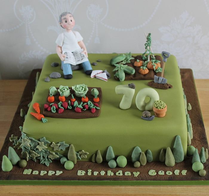 gardening cake
