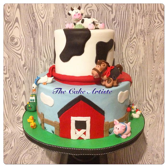 Farm Time cake 
