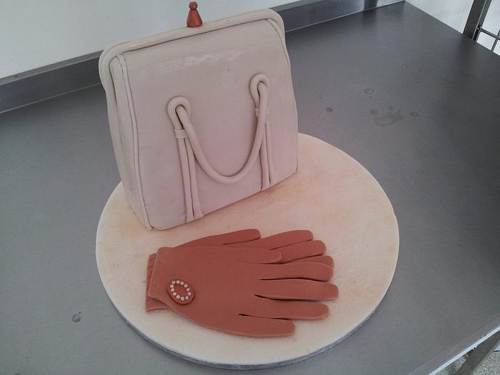 Hand Bag Cake