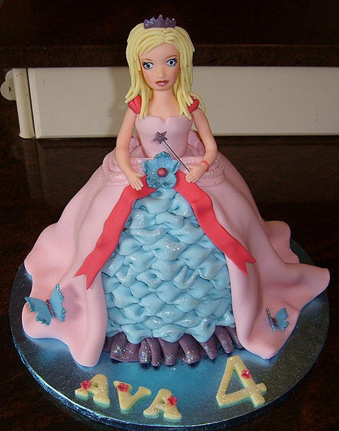 All Handmade Barbie Doll Cake