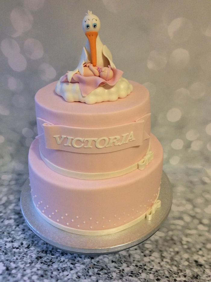 christening cake