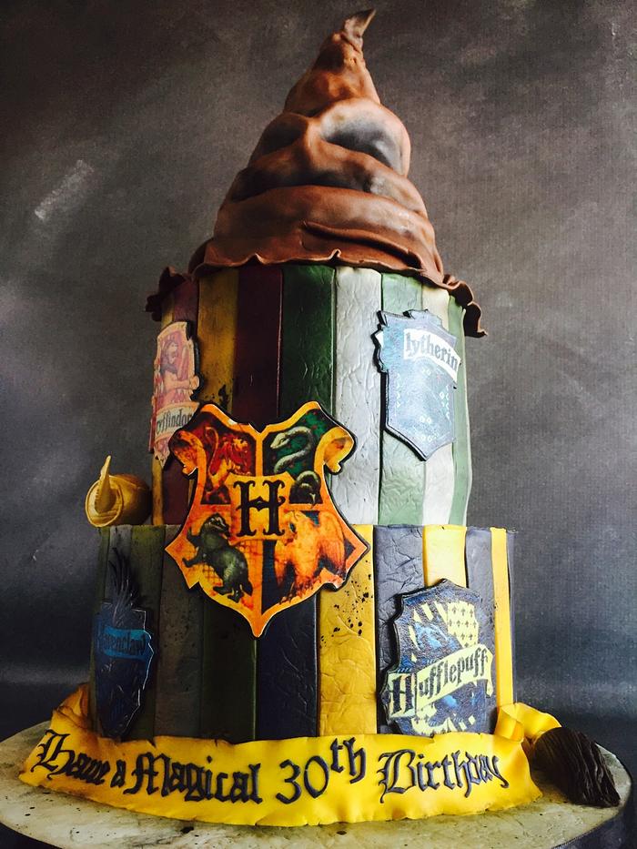 Hogwarts Birthday Cake