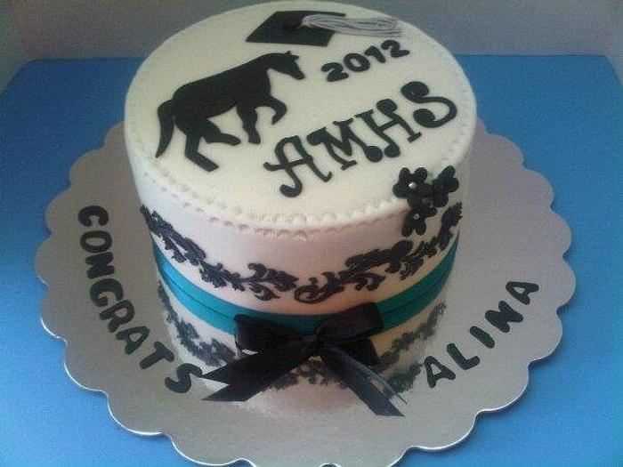 AMHS Grad Cake