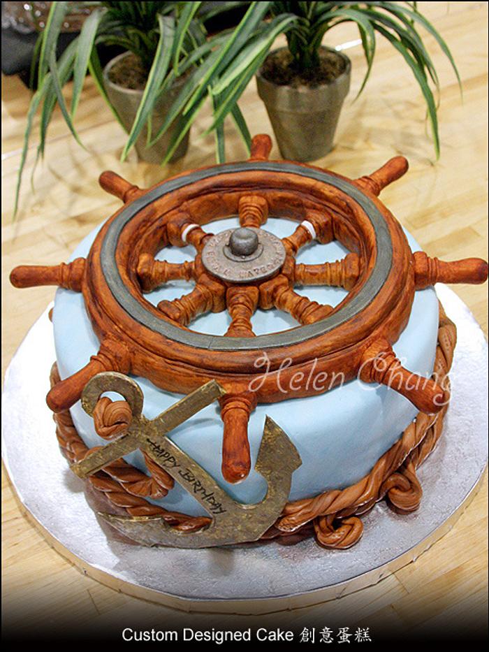 Captain Water's Wheel Cake