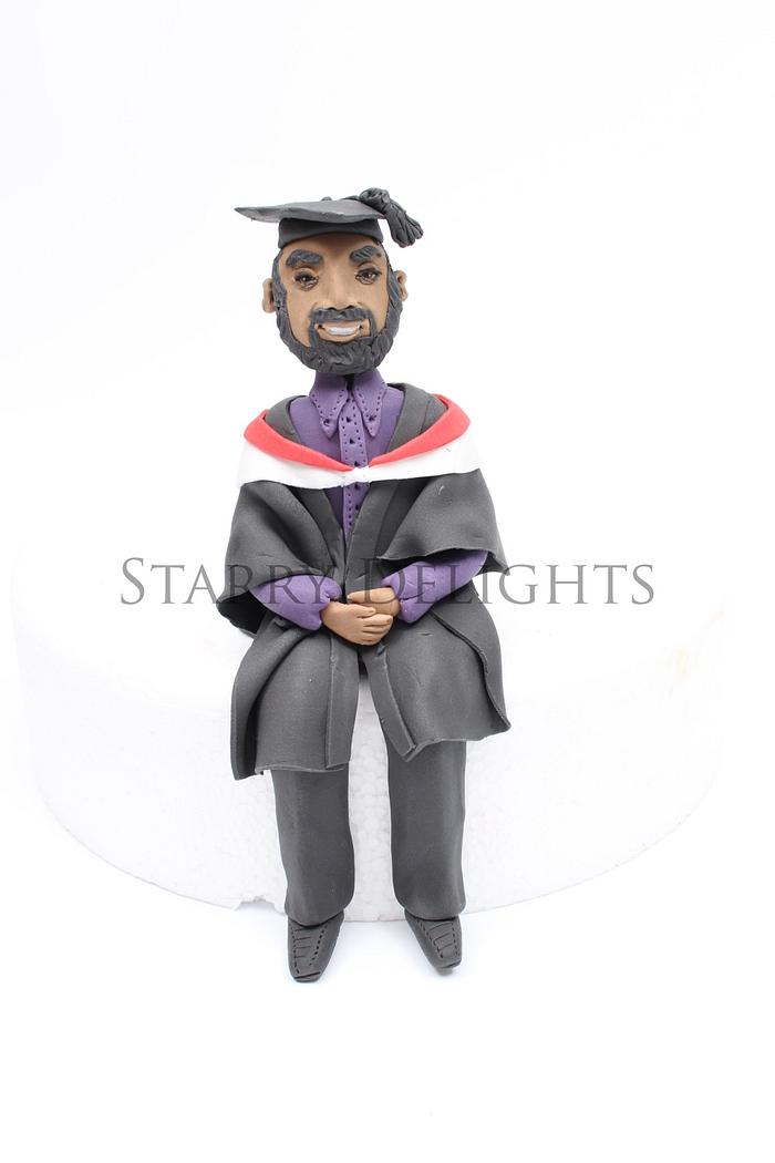 Graduate figurine