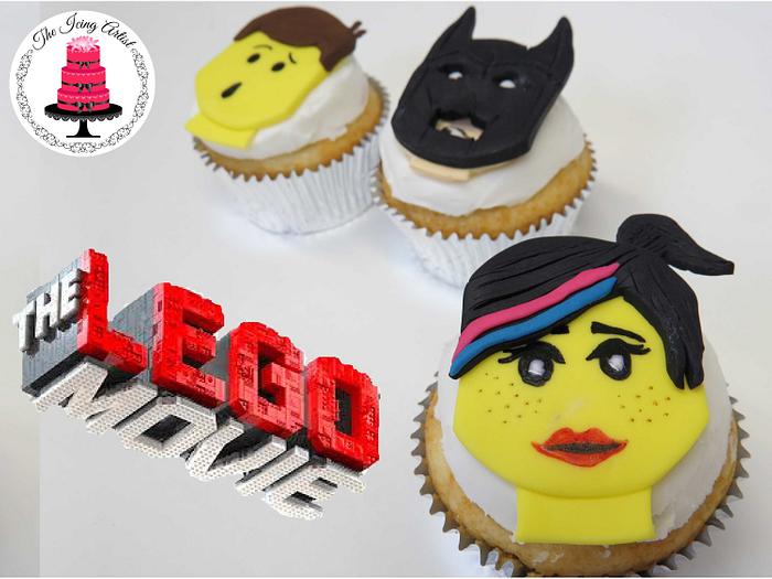 The Lego Movie Cupcakes Toppers!