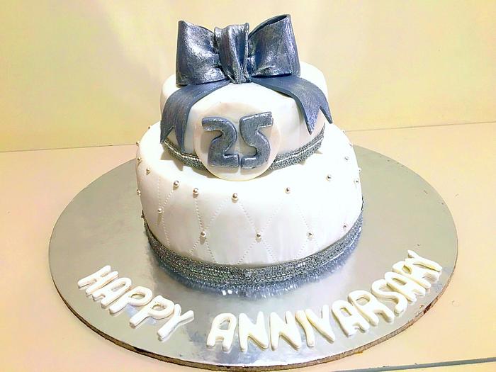 25th anniversary cake / mango cake / sofa cake 