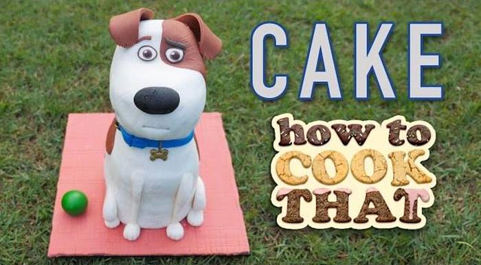 Dog Cake (Max from The Secret Life of Pets) - Decorated - CakesDecor