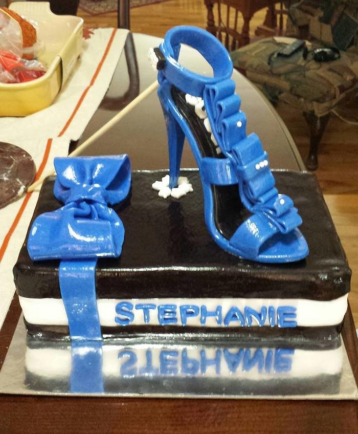 Shoe box & High Heel Cake