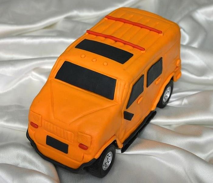 3d car cake that moves...