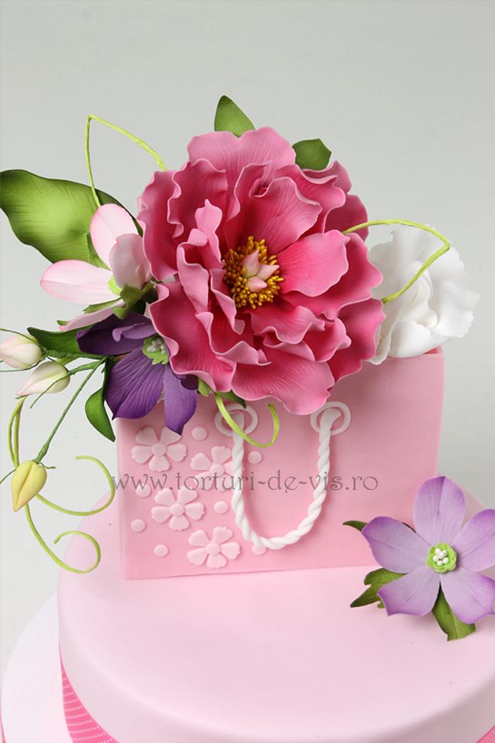 Birthday cake for womens | Happy birthday cake pictures, Birthday cake with  flowers, Happy birthday wishes cake