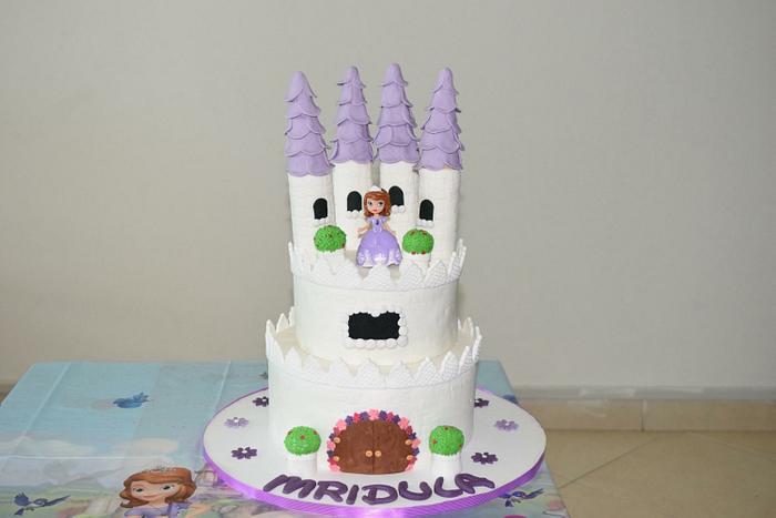 Sofia princess cake 