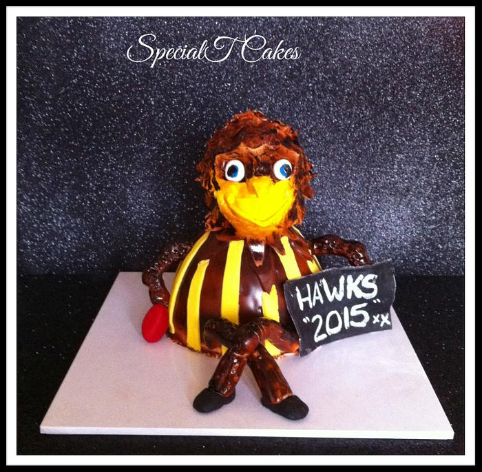 Hawks Grand Final Cake 2015