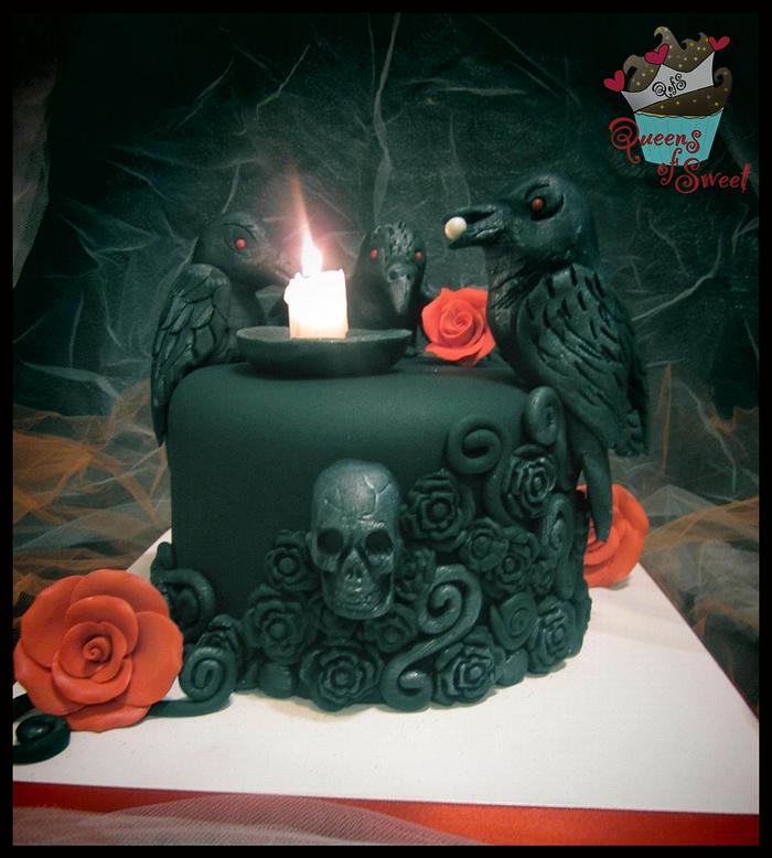 Raven cake