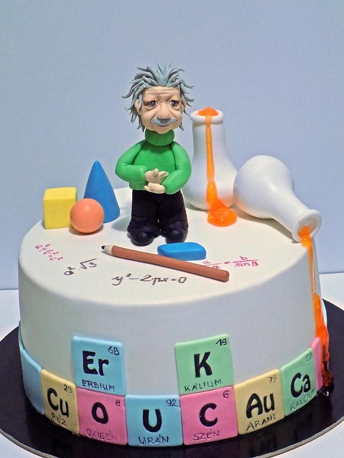 chemistry cake | A cake for a chemistry teacher. The compoun… | Flickr