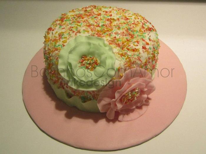 Soft Colors Cake