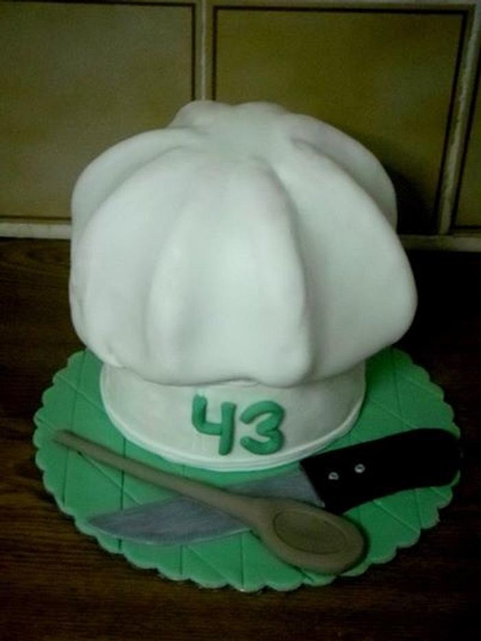 CHEF'S HAT CAKE