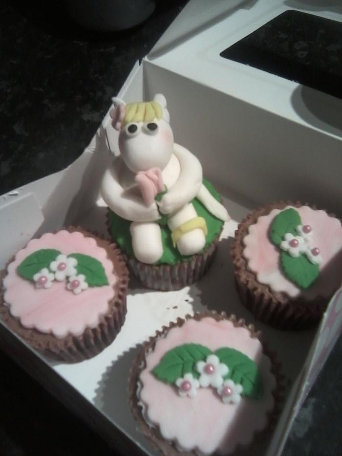 Moomins cupcake