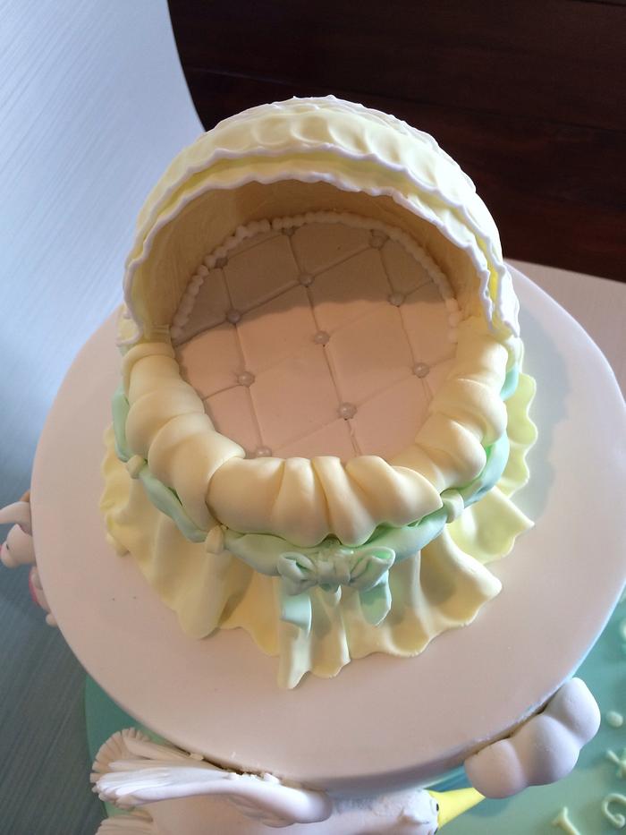 Baby shower cake