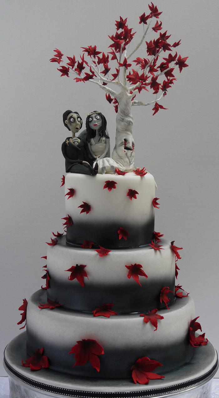 Freaky Folk Wedding Cake