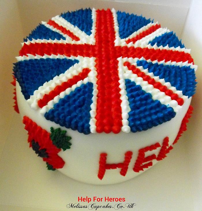 Help For Heroes Cake