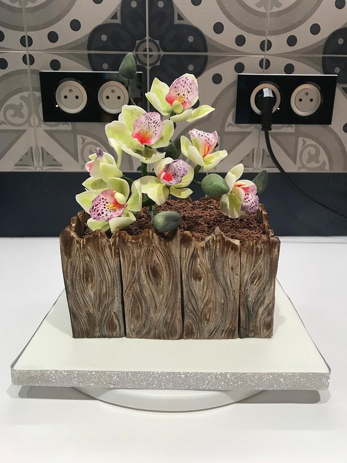 My flowers cake 