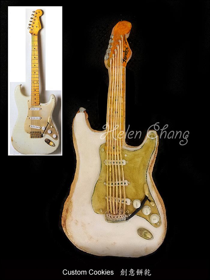 Fender Guitar Cookie