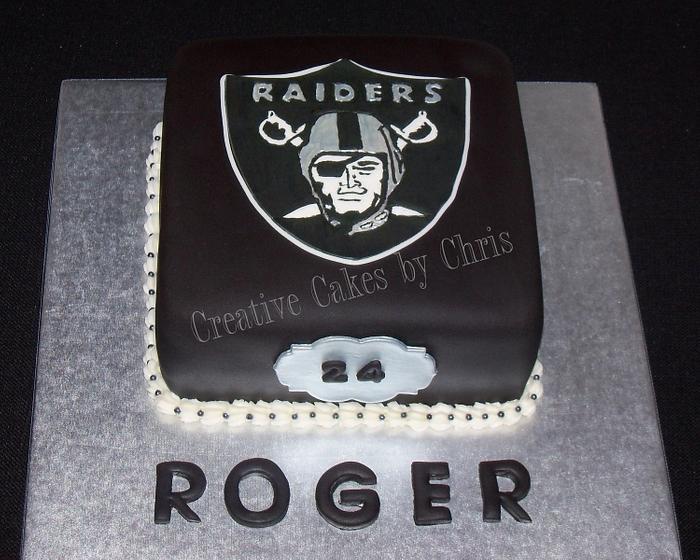 Raiders Cake
