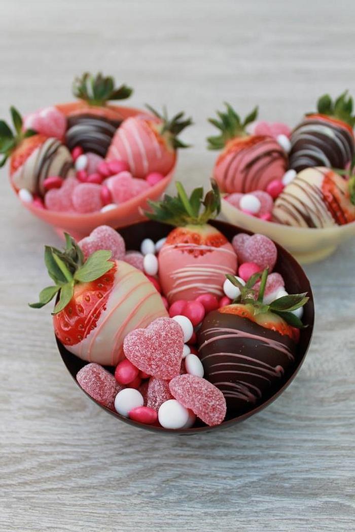 Valentine strawberry's