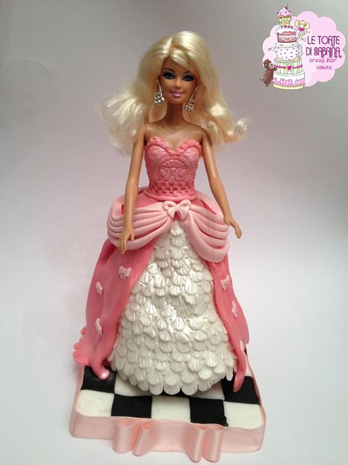 Topper barbie - Decorated Cake by Le torte di Sabrina - - CakesDecor
