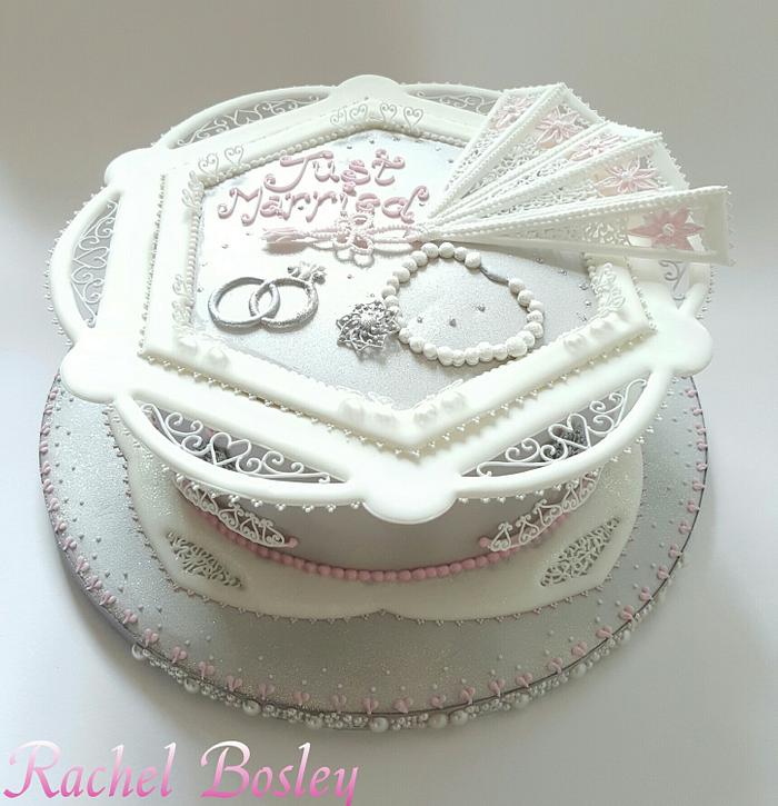 Royal iced Wedding Cake