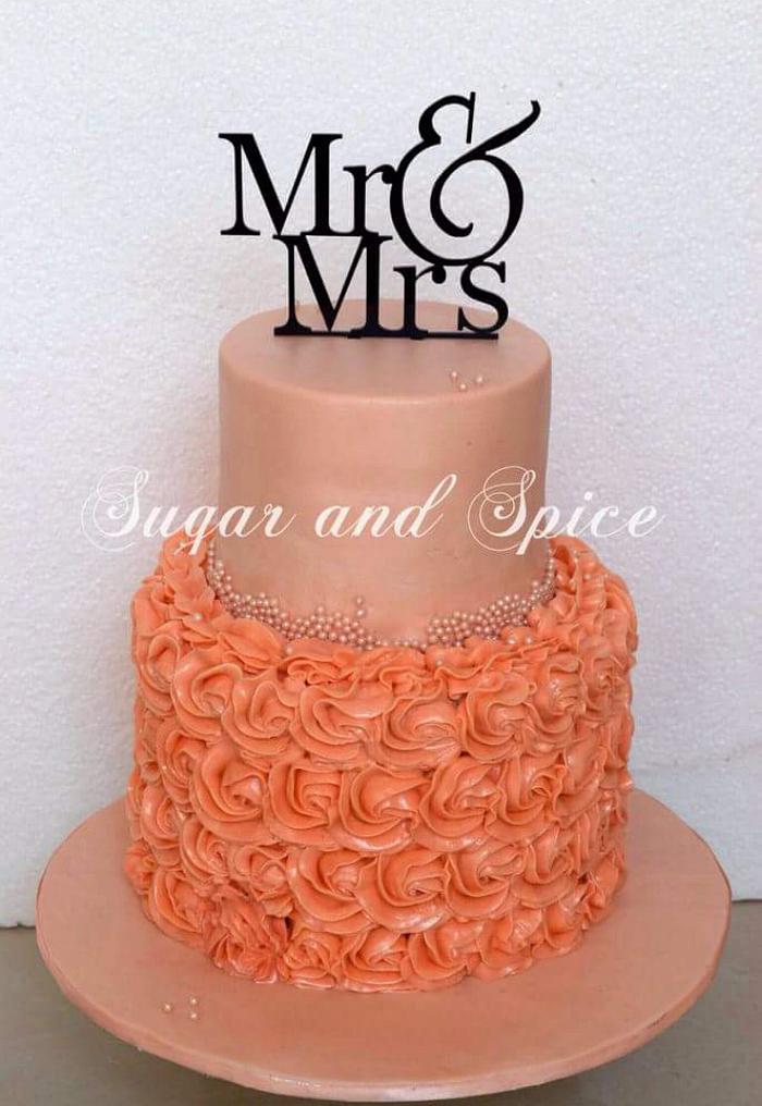 Engagement cake 