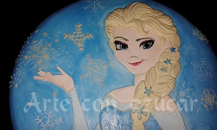 Frozen,Elsa cake 