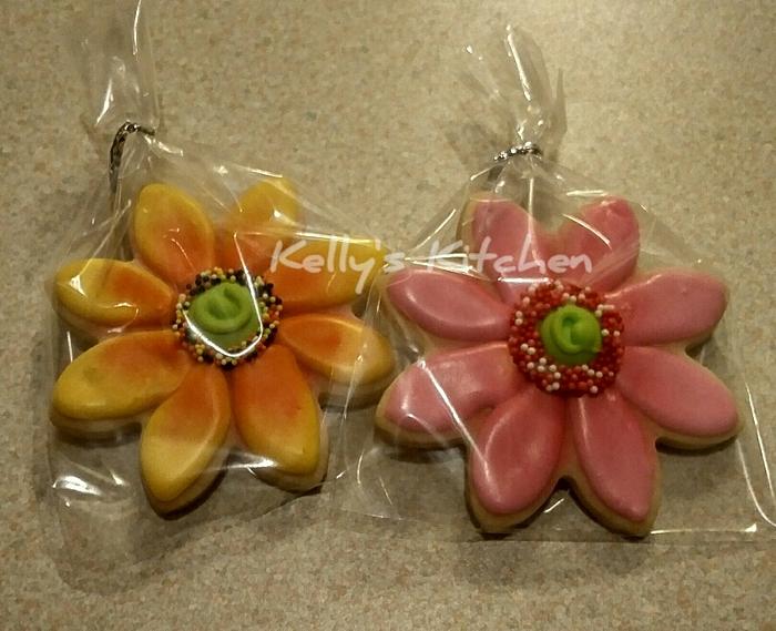 Flower sugar cookies