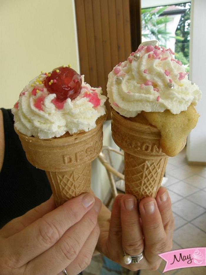 Ice Cream cupcakes