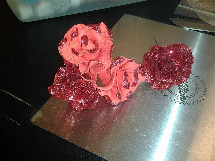 gumpast roses