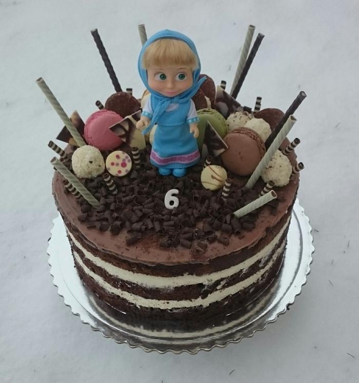 Chocolate birthday cake 