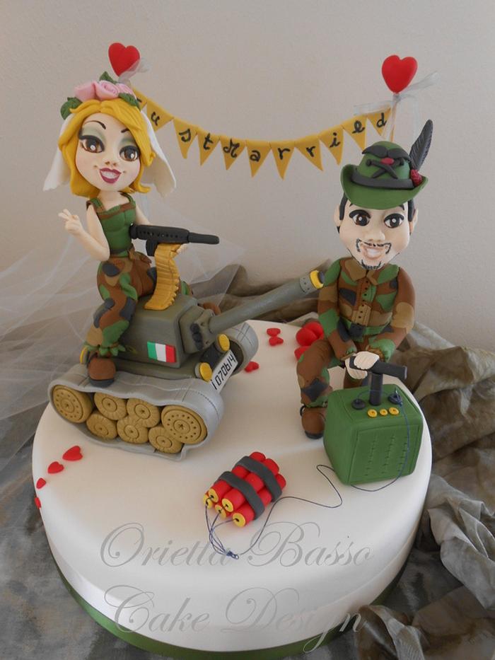Marriage in military style