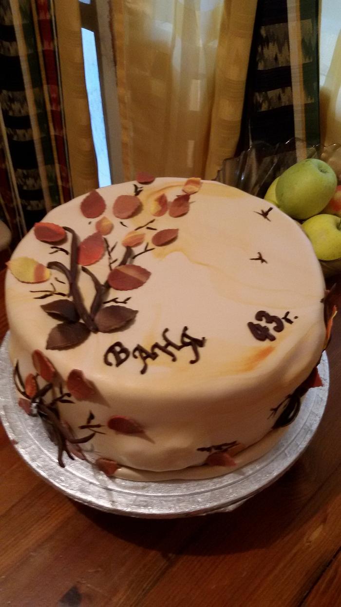 Autumn cake