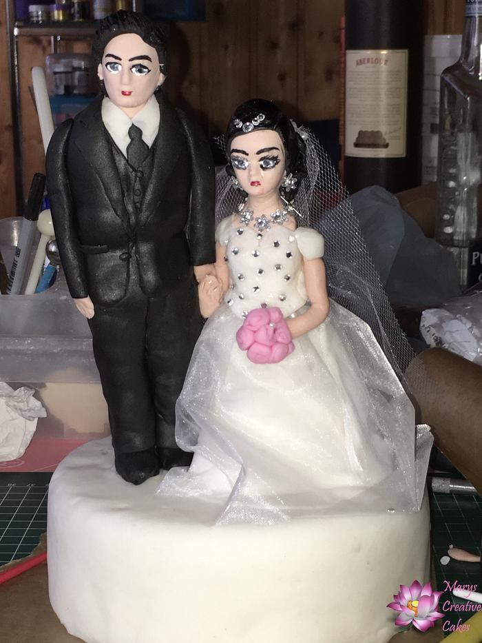 3D Wedding Cake topper
