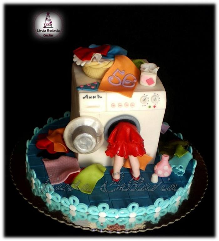 washing machine cake (debbie brown inspiration)