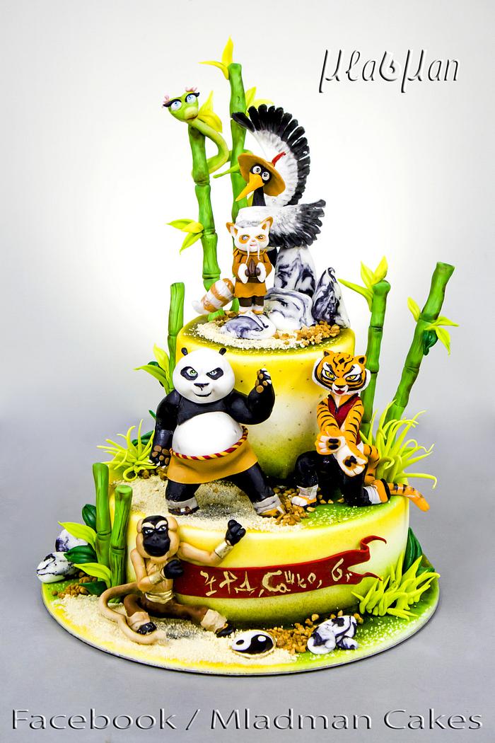 Kung Fu Panda Cake 2