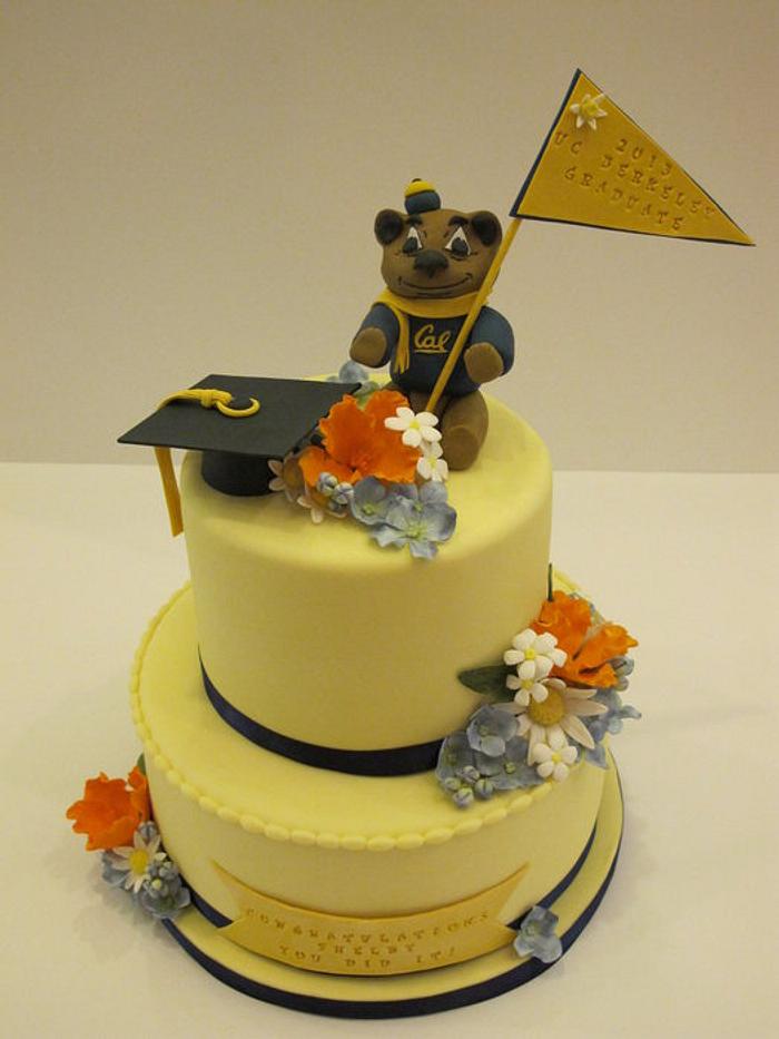 Vegan Dollhouse - Graduation Cake Design
