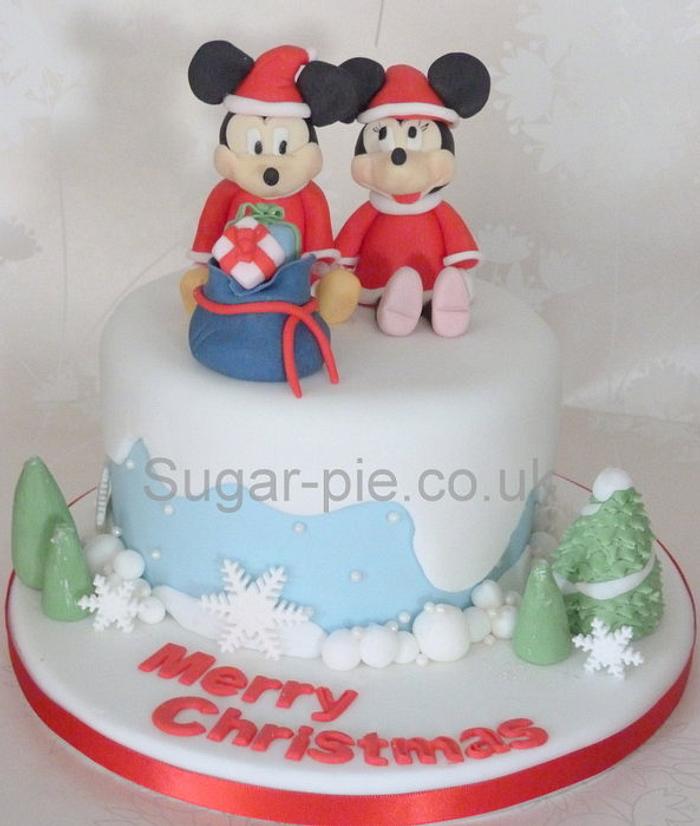 A Minnie & mickey Christmas