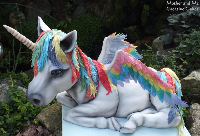 Pegasus in my dreams! - Decorated Cake by Regina Coeli - CakesDecor